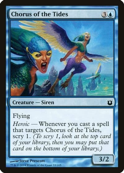 Chorus of the Tides Born of the Gods Magic card