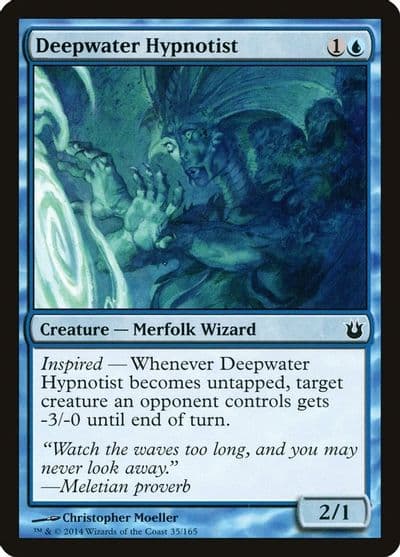 Deepwater Hypnotist Born of the Gods Magic card
