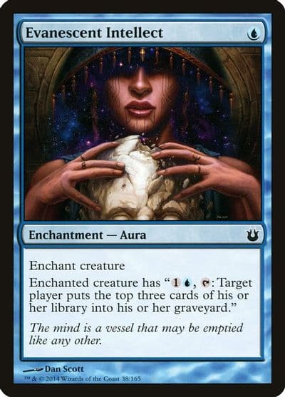 Evanescent Intellect Born of the Gods Magic card