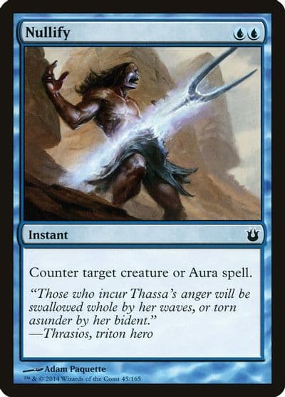 Nullify Born of the Gods Magic card
