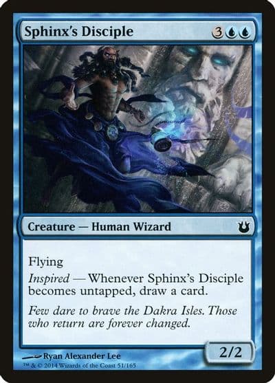 Sphinxs Disciple Born of the Gods Magic card