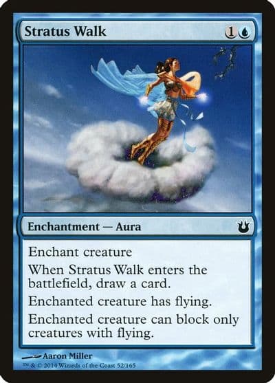 Stratus Walk Born of the Gods Magic card