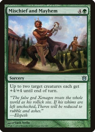 Mischief and Mayhem Born of the Gods Magic card