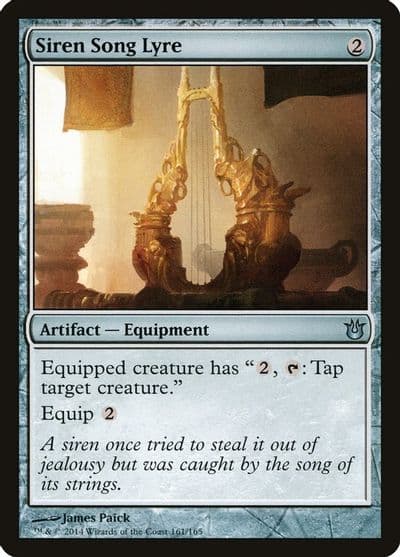 Siren Song Lyre Born of the Gods Magic card