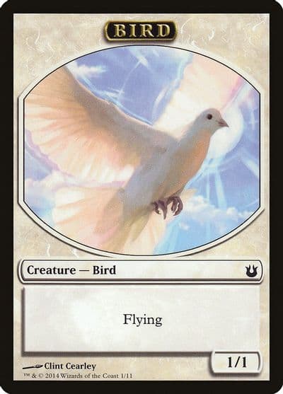 Bird Token 1 Born of the Gods Magic card