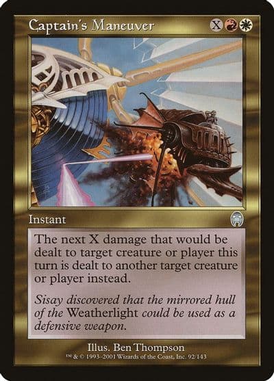Captains Maneuver Apocalypse Magic card