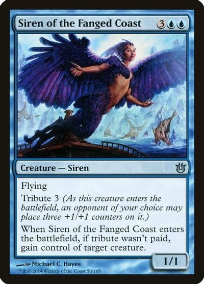 Siren of the Fanged Coast Born of the Gods Magic card