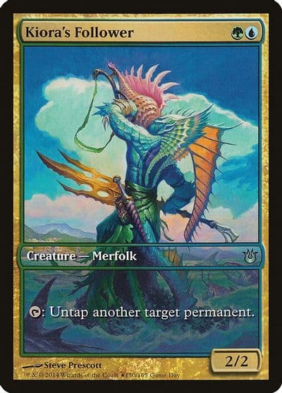 Kioras Follower Game Day & Store Championship Promos Magic card
