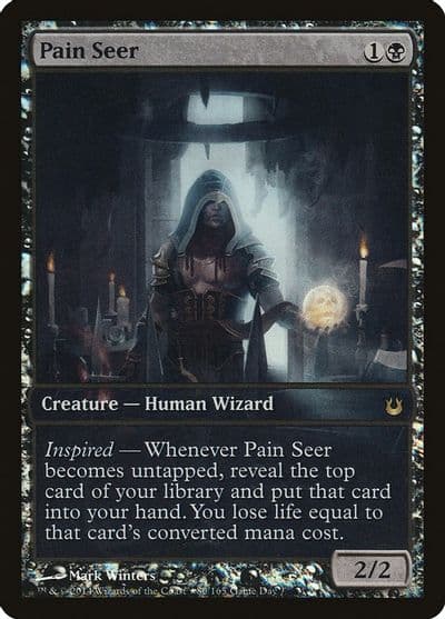 Pain Seer Game Day & Store Championship Promos Magic card