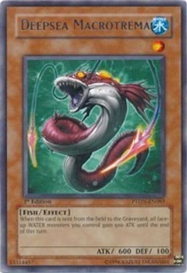 Deepsea Macrotrema Phantom Darkness Yu-Gi-Oh! card