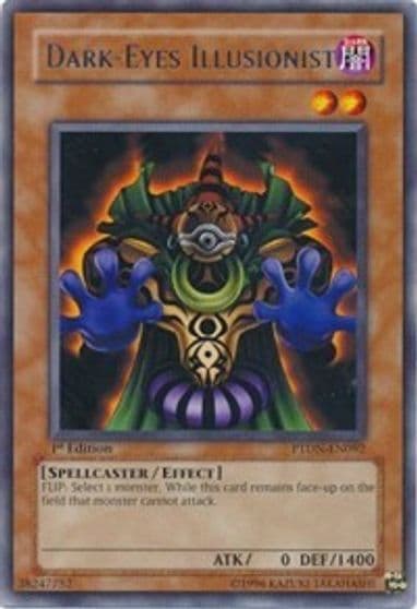 Dark Eyes Illusionist Phantom Darkness Yu-Gi-Oh! card