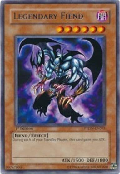 Legendary Fiend Phantom Darkness Yu-Gi-Oh! card