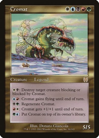 Cromat Apocalypse Magic card