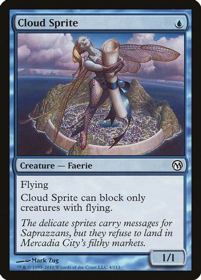 Cloud Sprite Duels of the Planeswalkers Magic card