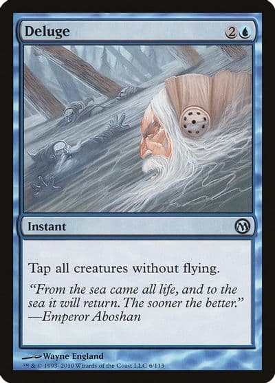 Deluge Duels of the Planeswalkers Magic card
