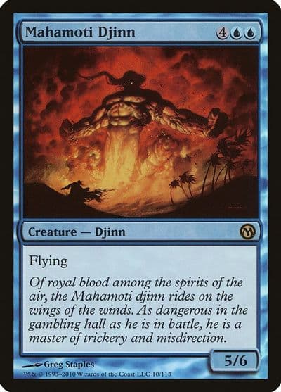 Mahamoti Djinn Duels of the Planeswalkers Magic card