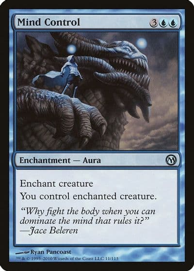 Mind Control Duels of the Planeswalkers Magic card