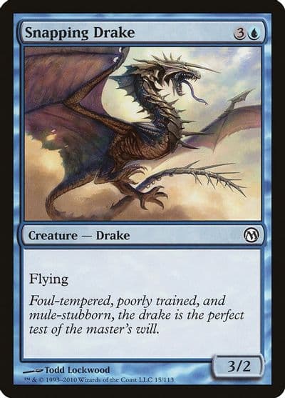 Snapping Drake Duels of the Planeswalkers Magic card