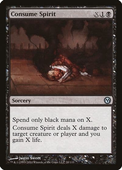 Consume Spirit Duels of the Planeswalkers Magic card