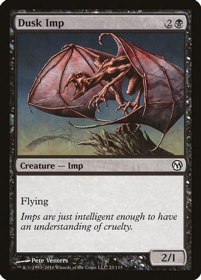 Dusk Imp Duels of the Planeswalkers Magic card