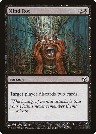 Mind Rot Duels of the Planeswalkers Magic card