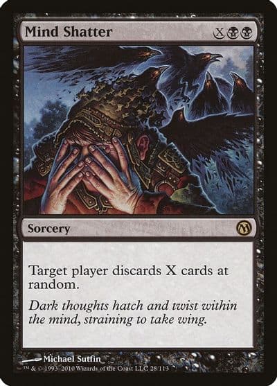 Mind Shatter Duels of the Planeswalkers Magic card