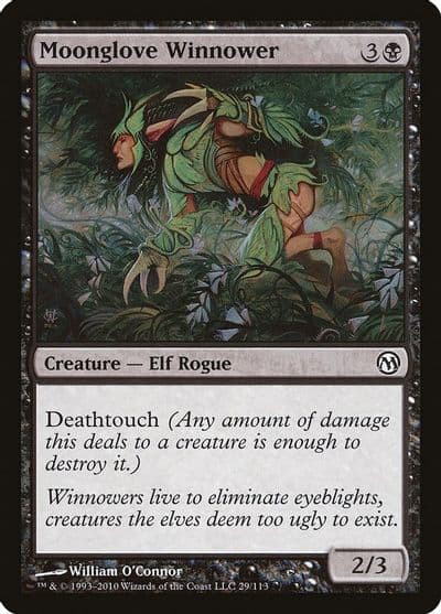 Moonglove Winnower Duels of the Planeswalkers Magic card