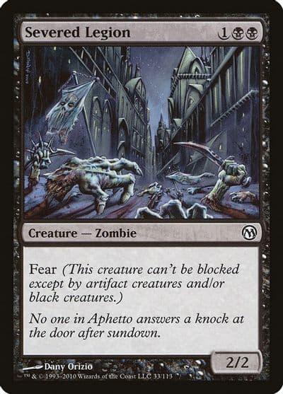 Severed Legion Duels of the Planeswalkers Magic card