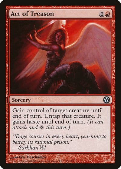 Act of Treason Duels of the Planeswalkers Magic card