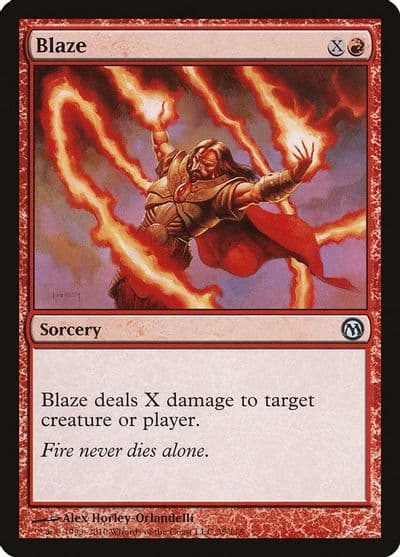Blaze Duels of the Planeswalkers Magic card