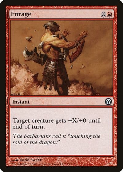 Enrage Duels of the Planeswalkers Magic card