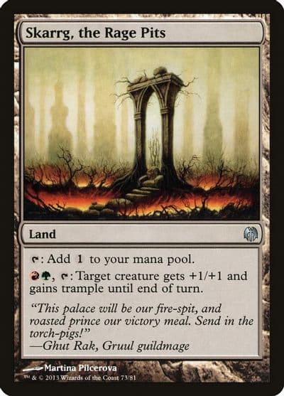 Skarrg the Rage Pits Duel Decks: Heroes vs. Monsters Magic card
