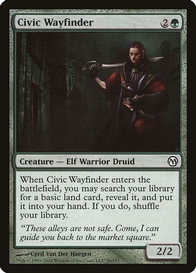 Civic Wayfinder Duels of the Planeswalkers Magic card