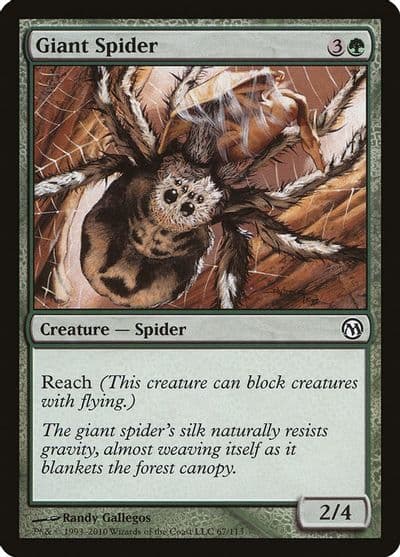 Giant Spider Duels of the Planeswalkers Magic card