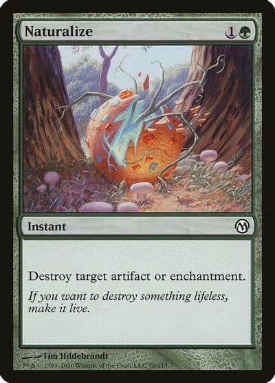 Naturalize Duels of the Planeswalkers Magic card