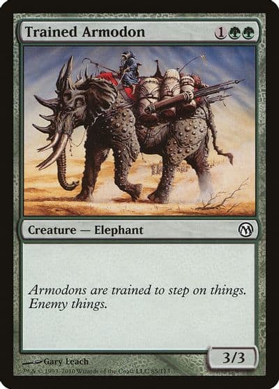 Trained Armodon Duels of the Planeswalkers Magic card