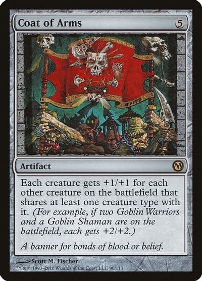 Coat of Arms Duels of the Planeswalkers Magic card