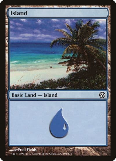 Island 101 Duels of the Planeswalkers Magic card