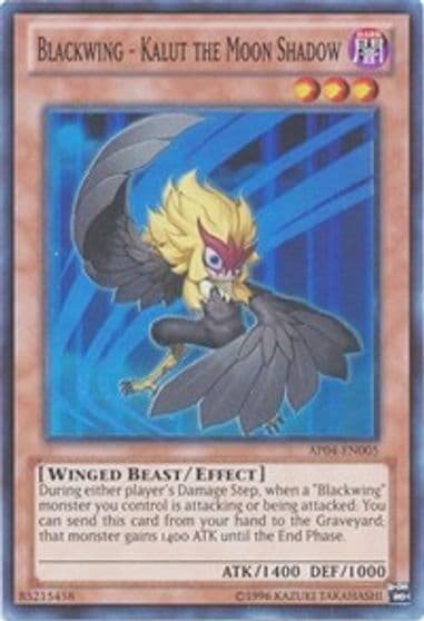 Blackwing Kalut the Moon Shadow Astral Pack 4 Yu-Gi-Oh! card