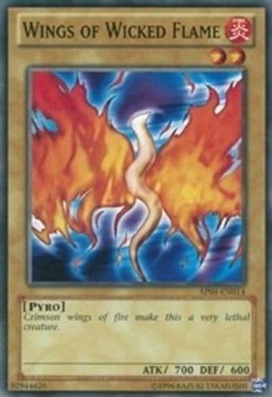 Wings of Wicked Flame Astral Pack 4 Yu-Gi-Oh! card