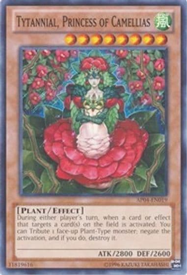 Tytannial Princess of Camellias Astral Pack 4 Yu-Gi-Oh! card