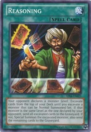 Reasoning Astral Pack 4 Yu-Gi-Oh! card