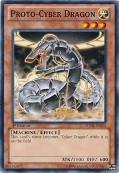 Proto Cyber Dragon Structure Deck: Cyber Dragon Revolution Yu-Gi-Oh! card