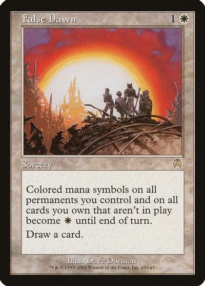 False Dawn Apocalypse Magic card