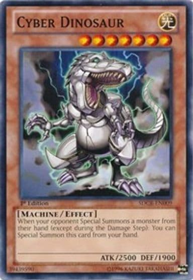 Cyber Dinosaur Structure Deck: Cyber Dragon Revolution Yu-Gi-Oh! card