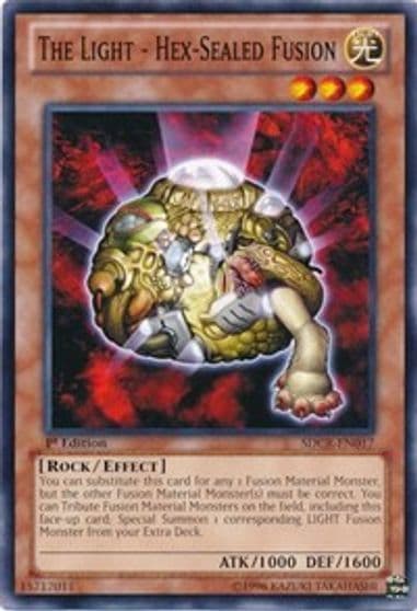 The Light Hex Sealed Fusion Structure Deck: Cyber Dragon Revolution Yu-Gi-Oh! card