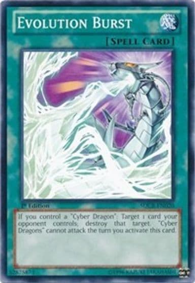 Evolution Burst Structure Deck: Cyber Dragon Revolution Yu-Gi-Oh! card