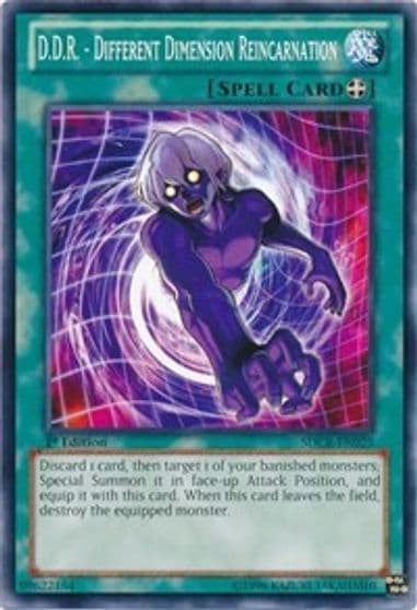 DDR Different Dimension Reincarnation Structure Deck: Cyber Dragon Revolution Yu-Gi-Oh! card