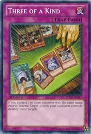 Three of a Kind Structure Deck: Cyber Dragon Revolution Yu-Gi-Oh! card