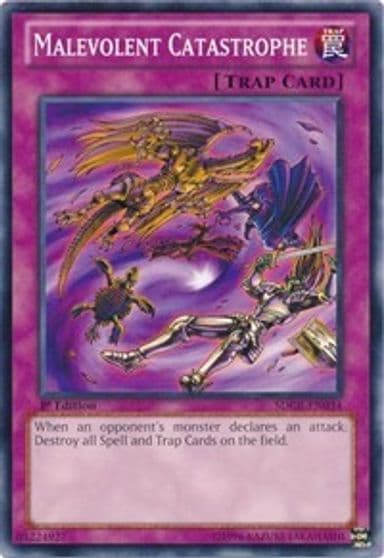 Malevolent Catastrophe Structure Deck: Cyber Dragon Revolution Yu-Gi-Oh! card
